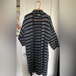 Anthro long cardigan/duster